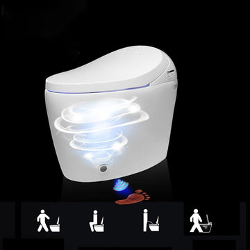 Modern Smart One-Piece Toilet & Bidet Foot Induction & Automatic Flushing with Seat